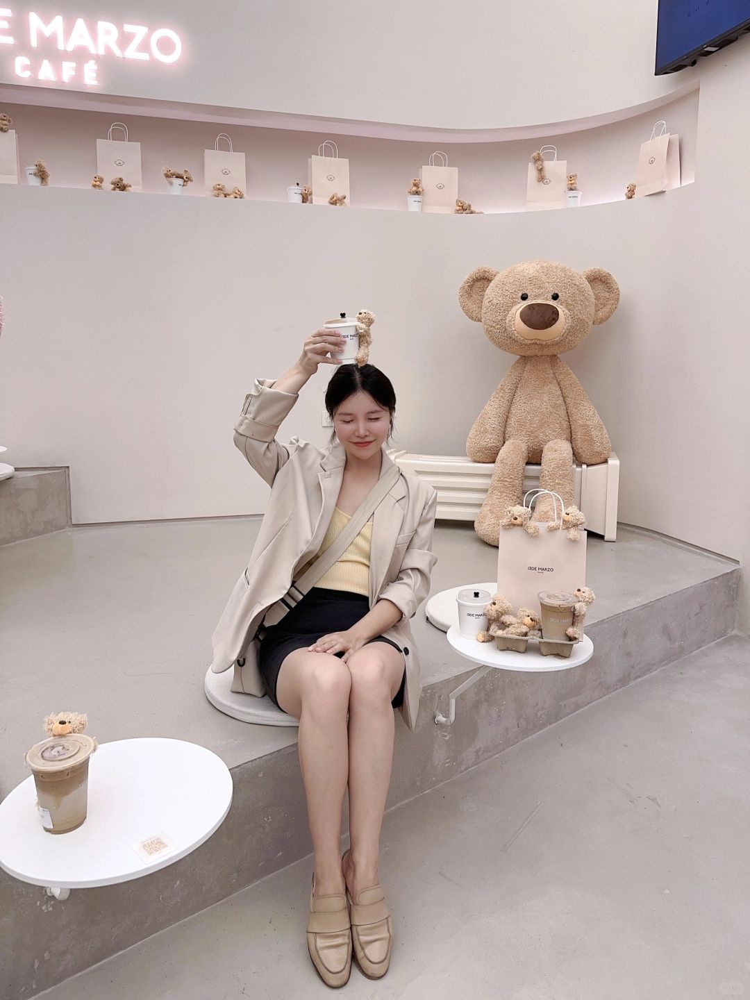 Changsha-Changsha also has it! The bear coffee is cute too! ! !