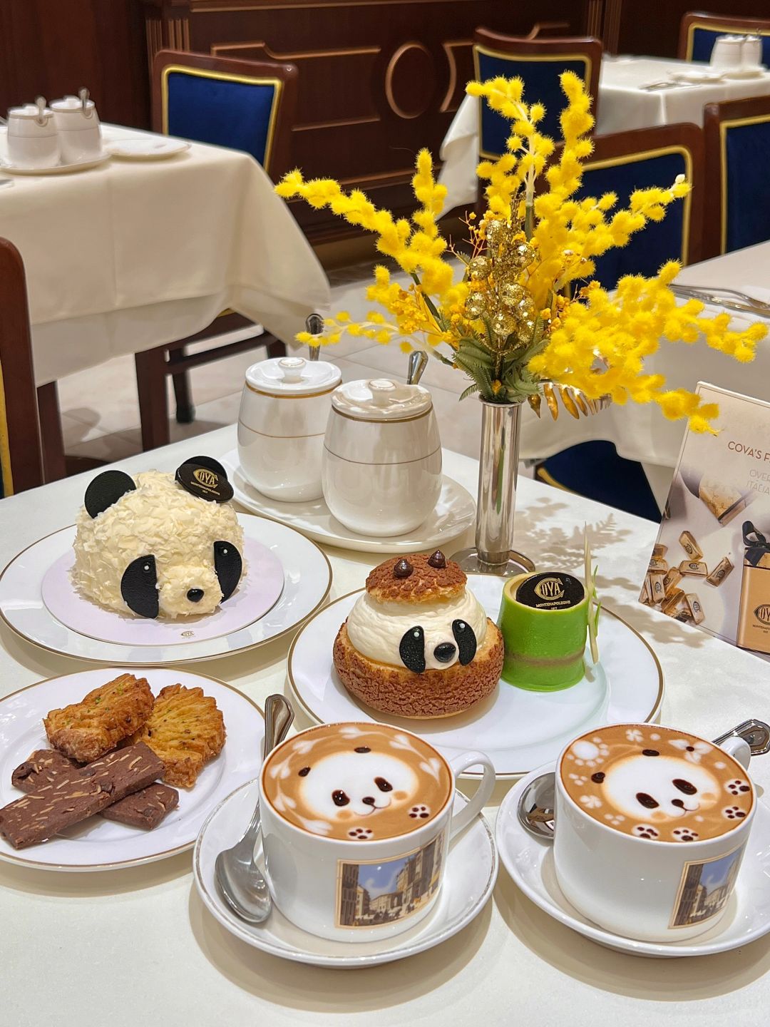Chengdu/Chongqing-If Panda Cafe in Chengdu has limited desserts and coffee, it's too cute ‼️