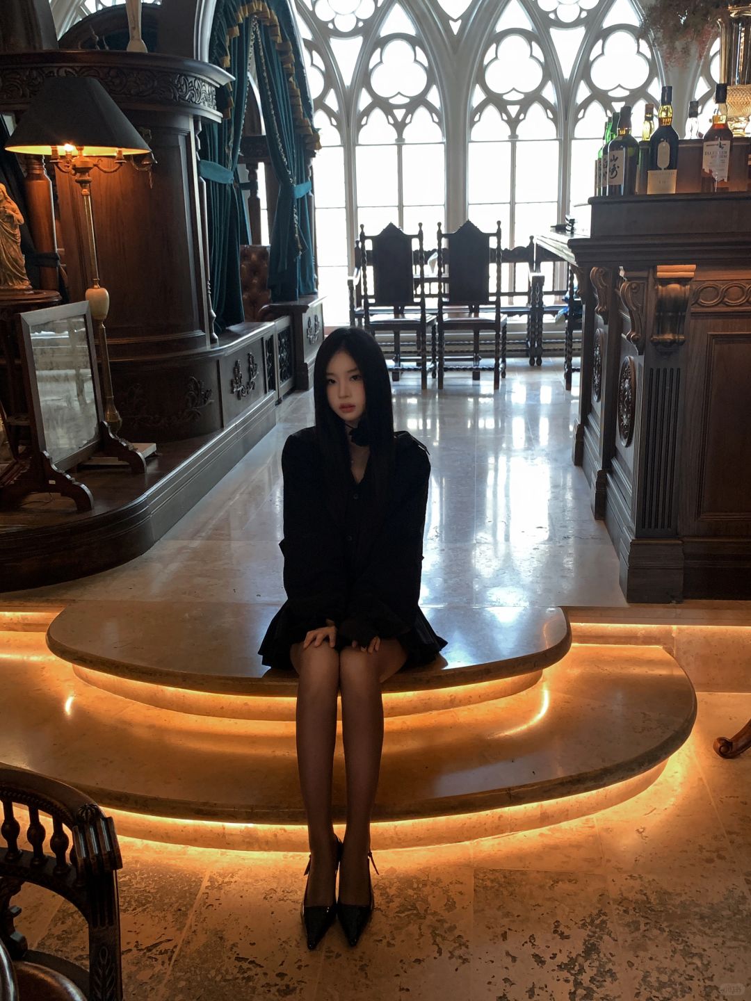 Chengdu/Chongqing-Chengdu Castle Coffee Shop, with the style of an ancient century castle, looks like an afternoon tea of a century princess!