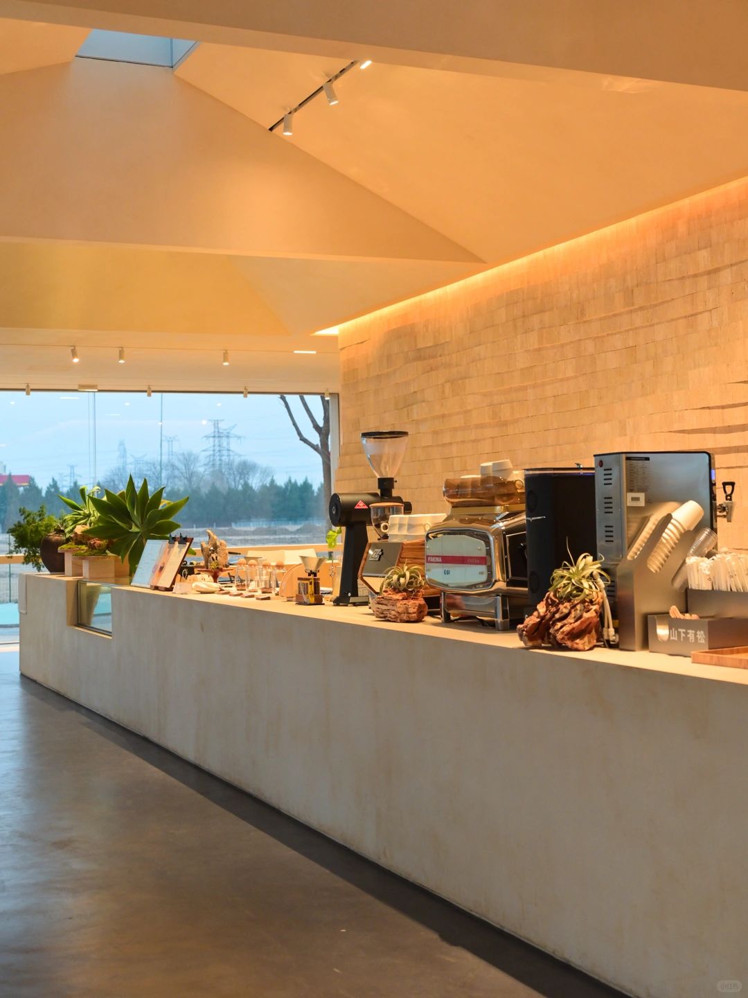 Beijing/Tianjin-There is a pine coffee shop at the foot of Beijing Mountain. I suggest going there at sunset, it's so beautiful!