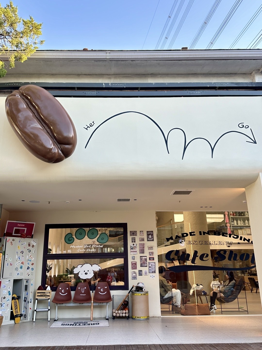 Beijing/Tianjin-New store in Beijing｜600㎡Puppy Coffee, cute and healing！