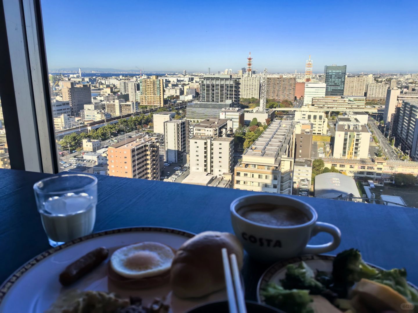 Tokyo-Watching Mount Fuji while having breakfast in Chiba and delicious udon noodles