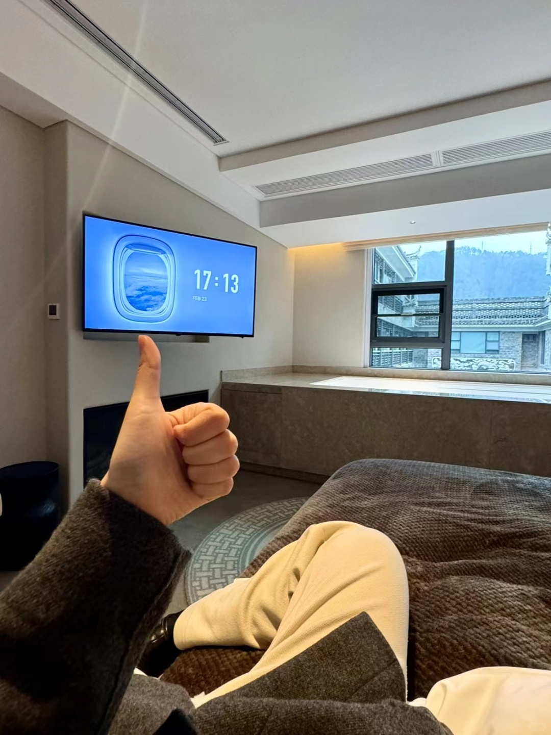 Changsha-The Hunan Phoenix Cultural Square Hotel has a very unique design, and the lighting details in the rooms are well done!