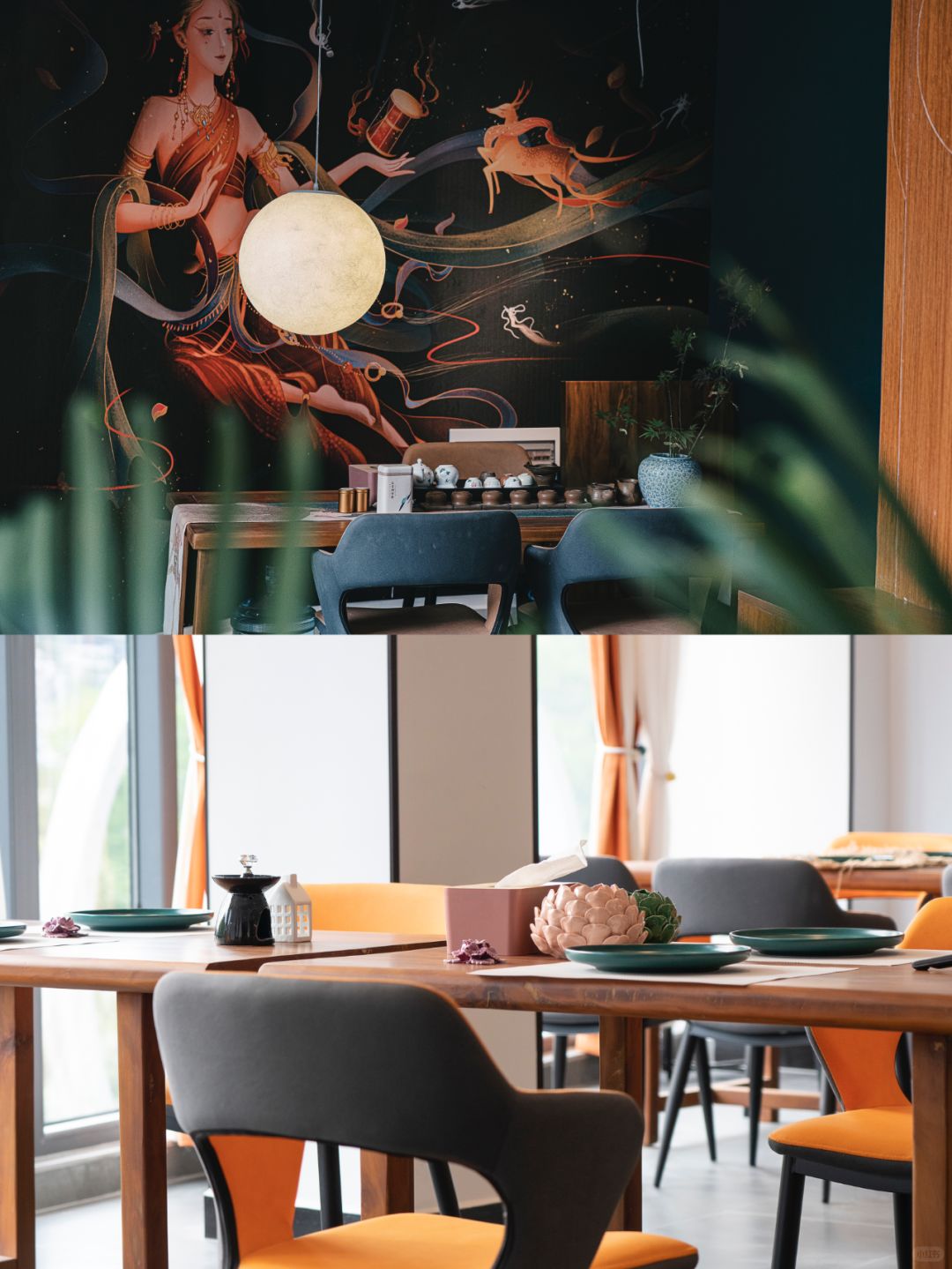 Changsha-Changsha Phoenix Home Mingyue Hotel cleverly incorporates the unique customs of the Tujia and Miao ethnic groups in western Hunan into its interior design!