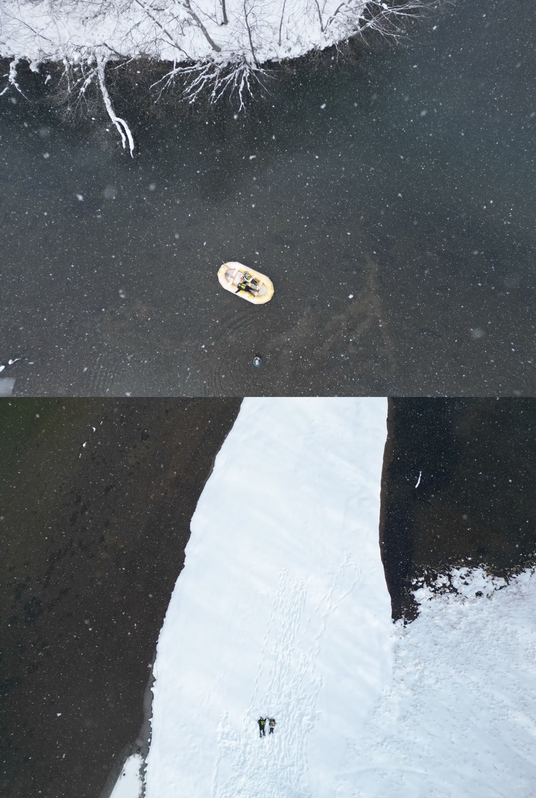 Sapporo/Hokkaido-Jozankei Snow Rafting:beautiful falling snow,talkative and friendly guys, rich hot spring  resources