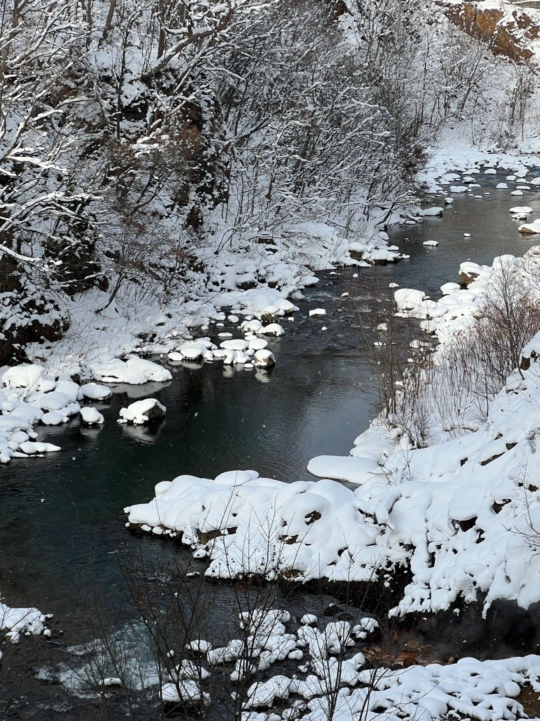 Sapporo/Hokkaido-Jozankei Snow Rafting:beautiful falling snow,talkative and friendly guys, rich hot spring  resources