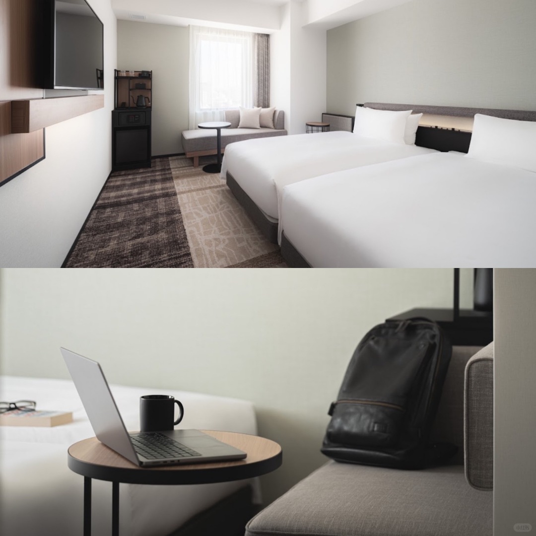 Okinawa-Nest hotel with comfortable bedding,nice B&F,ice machine vending machine, etc.