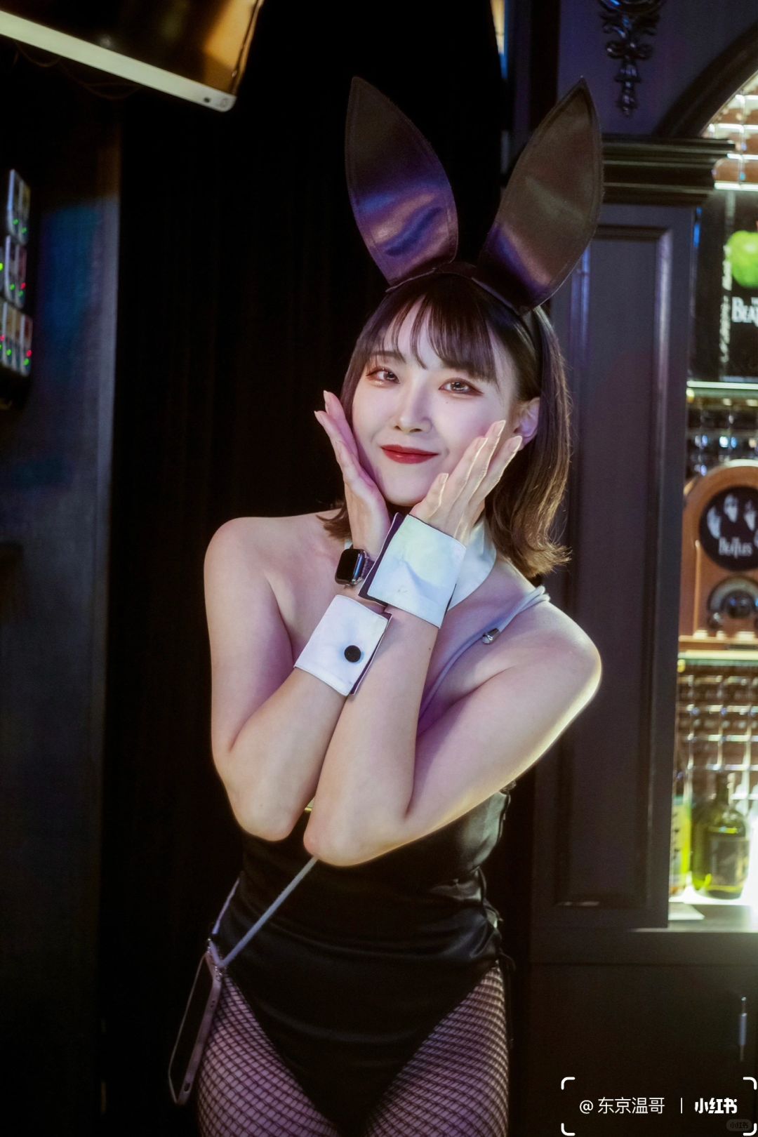 Sapporo/Hokkaido-hokkaido sapporo bunny bar with girls good at observing words and expressions to make people happy