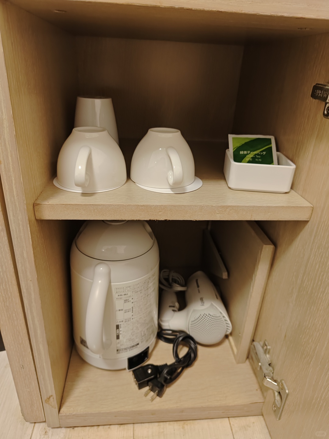 Okinawa-Smile Hotel in Naha:a chain hotel with a small refrigerator,face towels, cotton swabs, sponges and so on