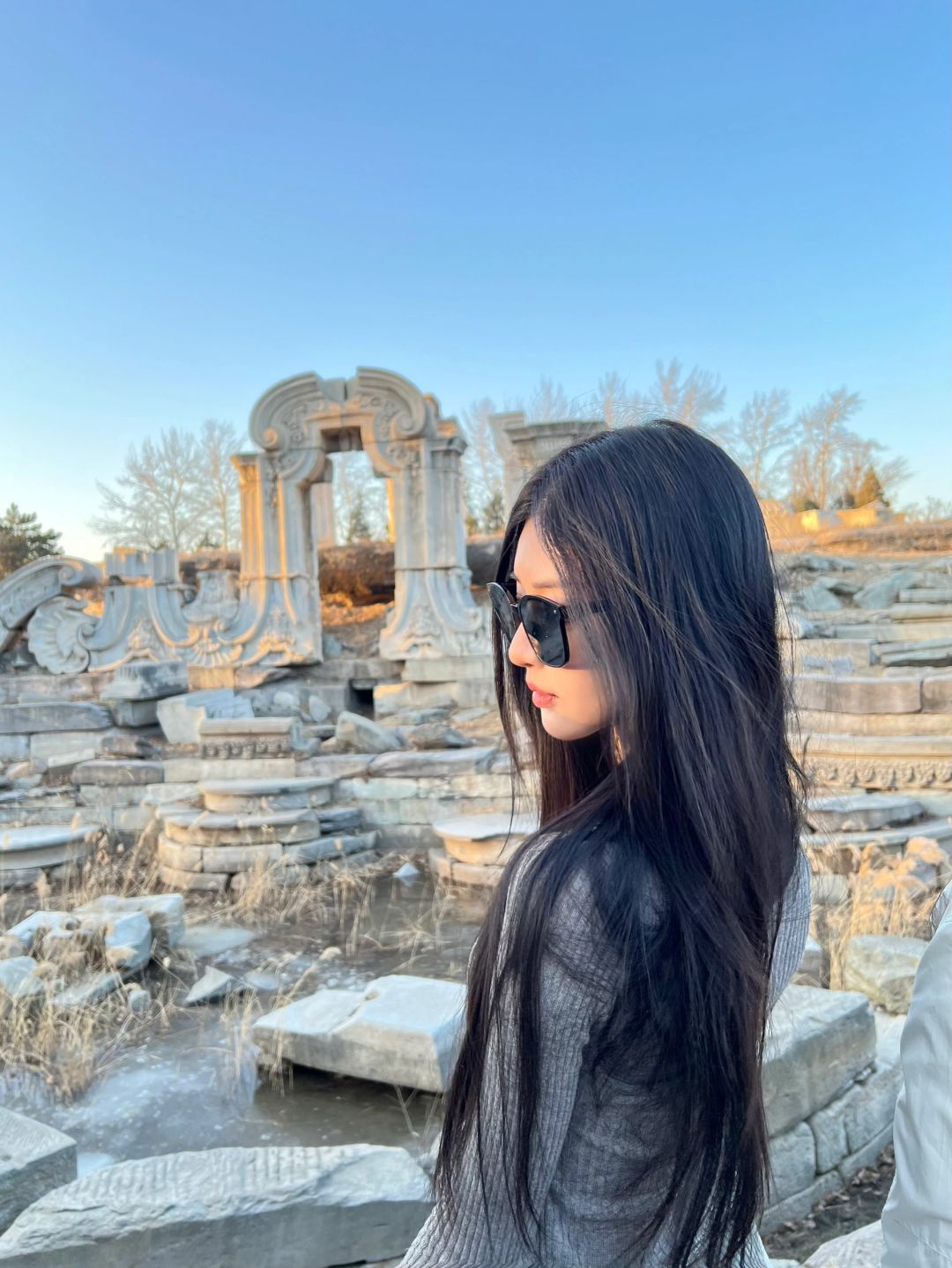 Beijing/Tianjin-The historical sense of Beijing Yuanmingyuan Park cannot be described by the pictures and words in the book!