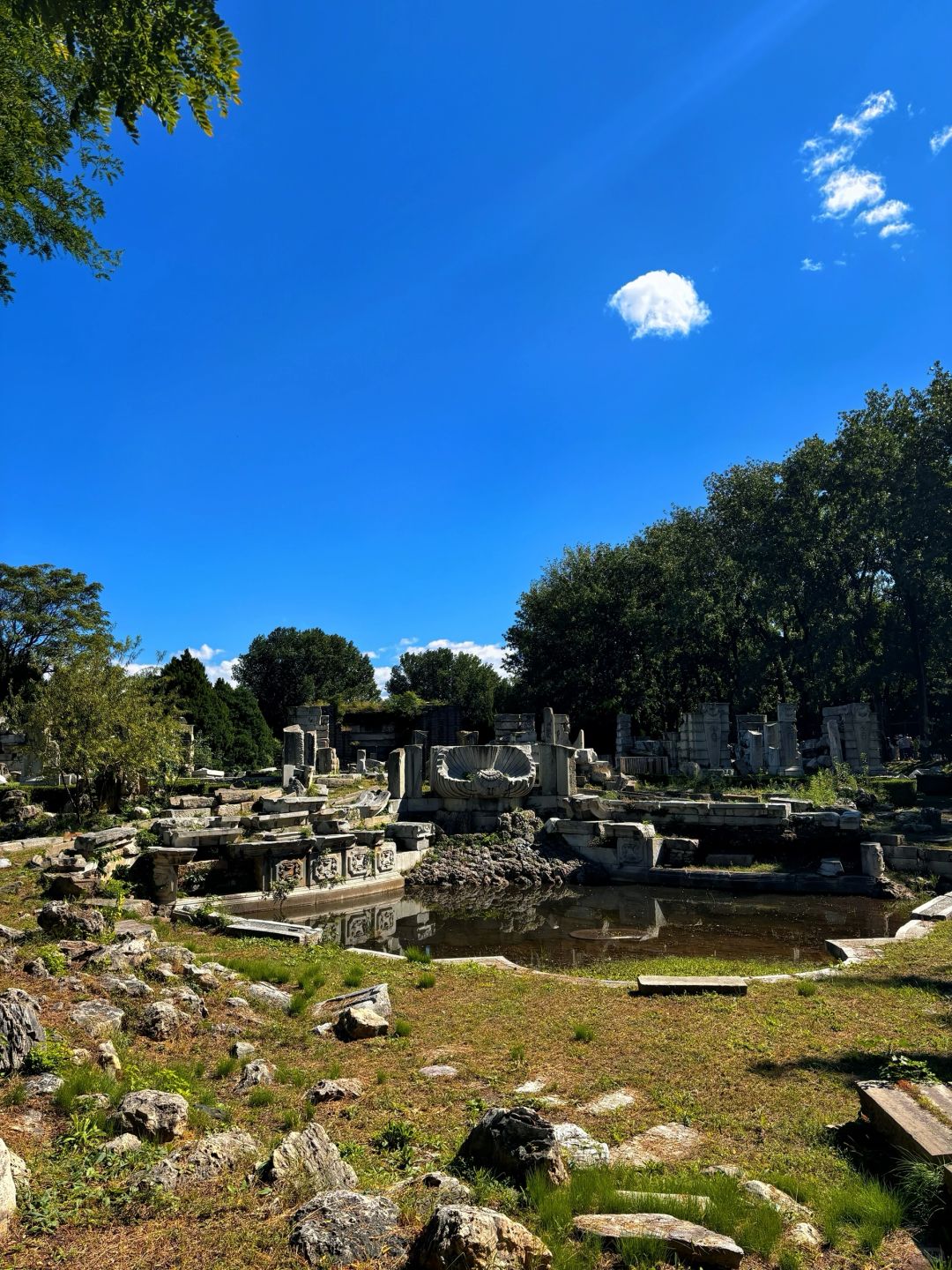 Beijing/Tianjin-The Beijing Yuanmingyuan Wanyuan Park is a masterpiece with a hundred years of history and the highest level of expertise in garden design
