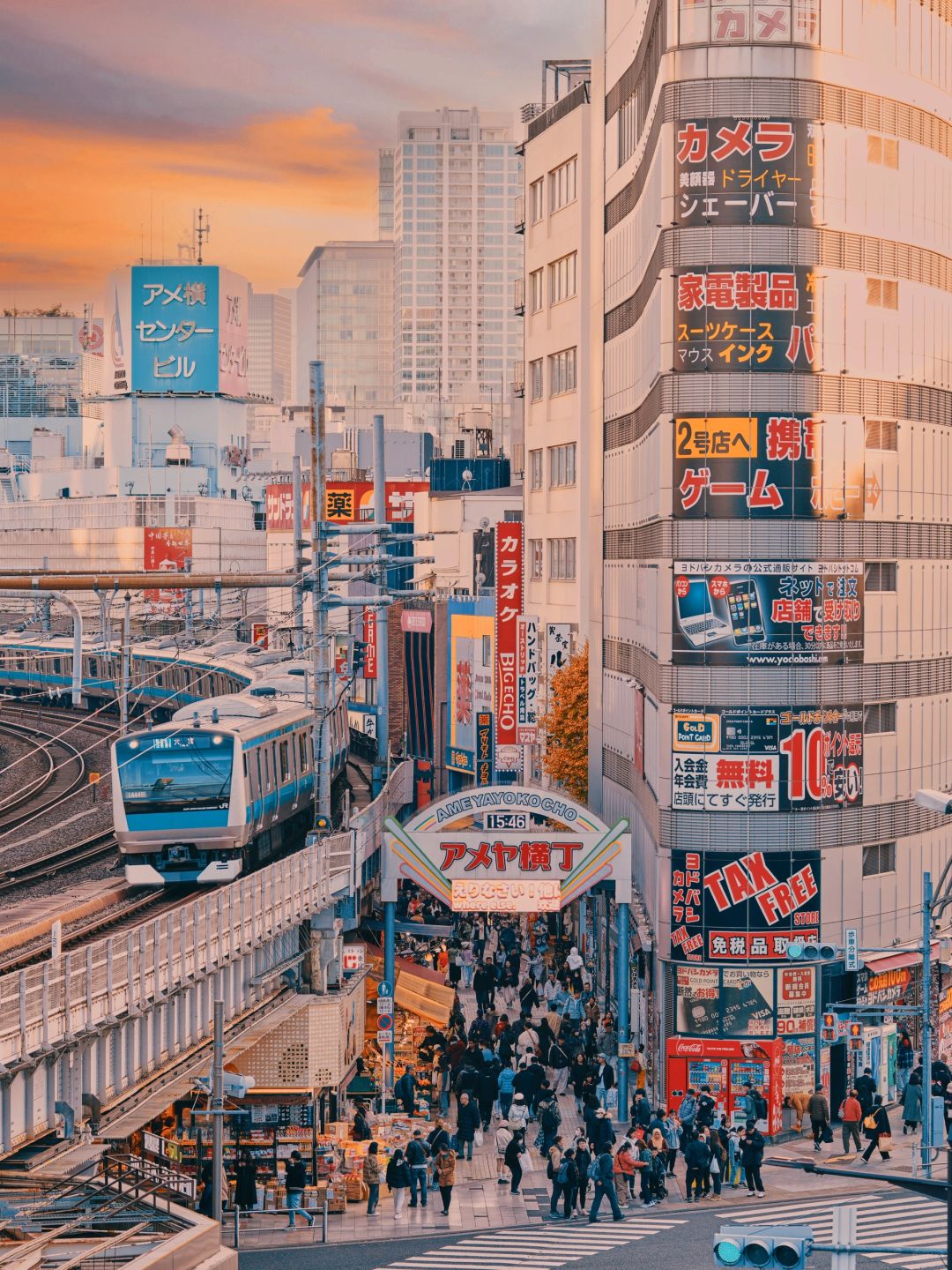 Tokyo-18 city coordinates:Ochanomizu,Tofuya Ukai,Shintoshin Promenade Bridge,Satsu no Tsuji
