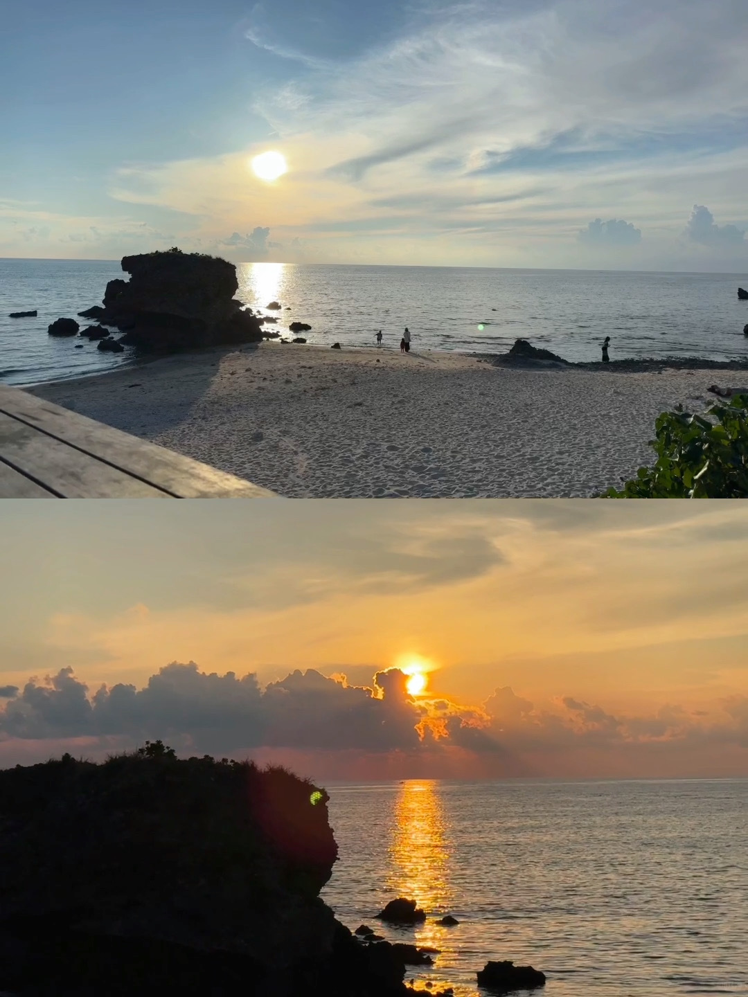 Okinawa-BANTA CAFE 星野リゾート バンタカフェ, Japan's largest seaside coffee shop, Endless sea