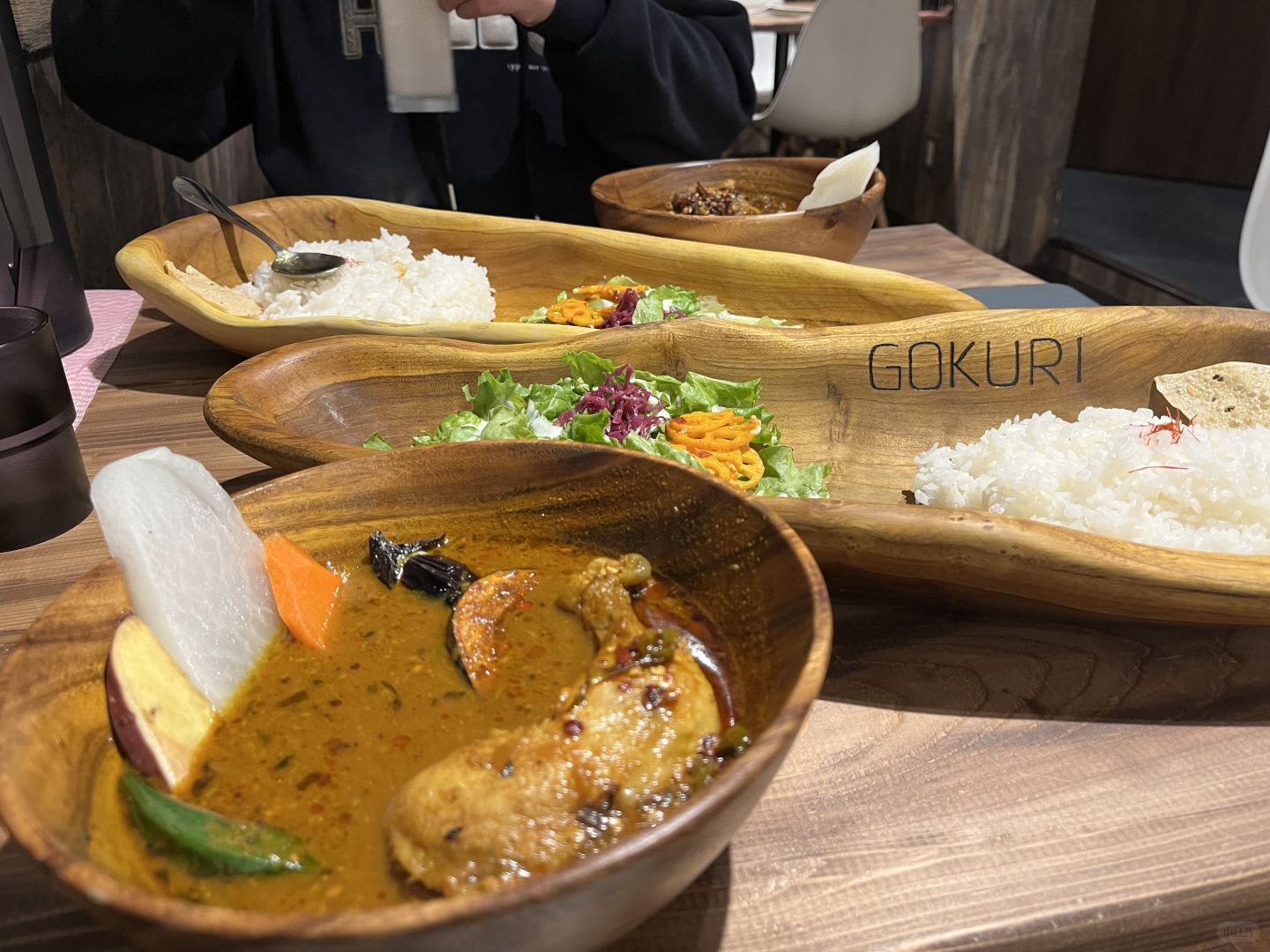 Sapporo/Hokkaido-Hokkaido Food Recommendation Soup Curry:Oz shop,sama,phase field king のスープカレー极里GOKURI Asahikawa Store