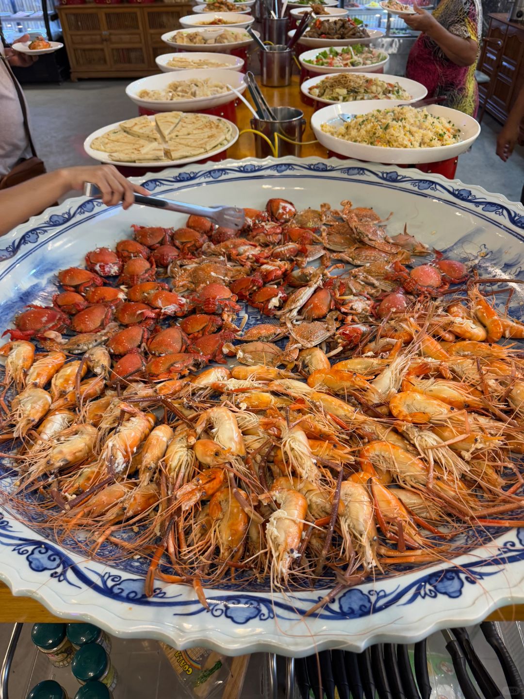 Pattaya-Jomtien Lobster Beach Buffet Restaurant, priced at 499 baht per person, with fresh ingredients