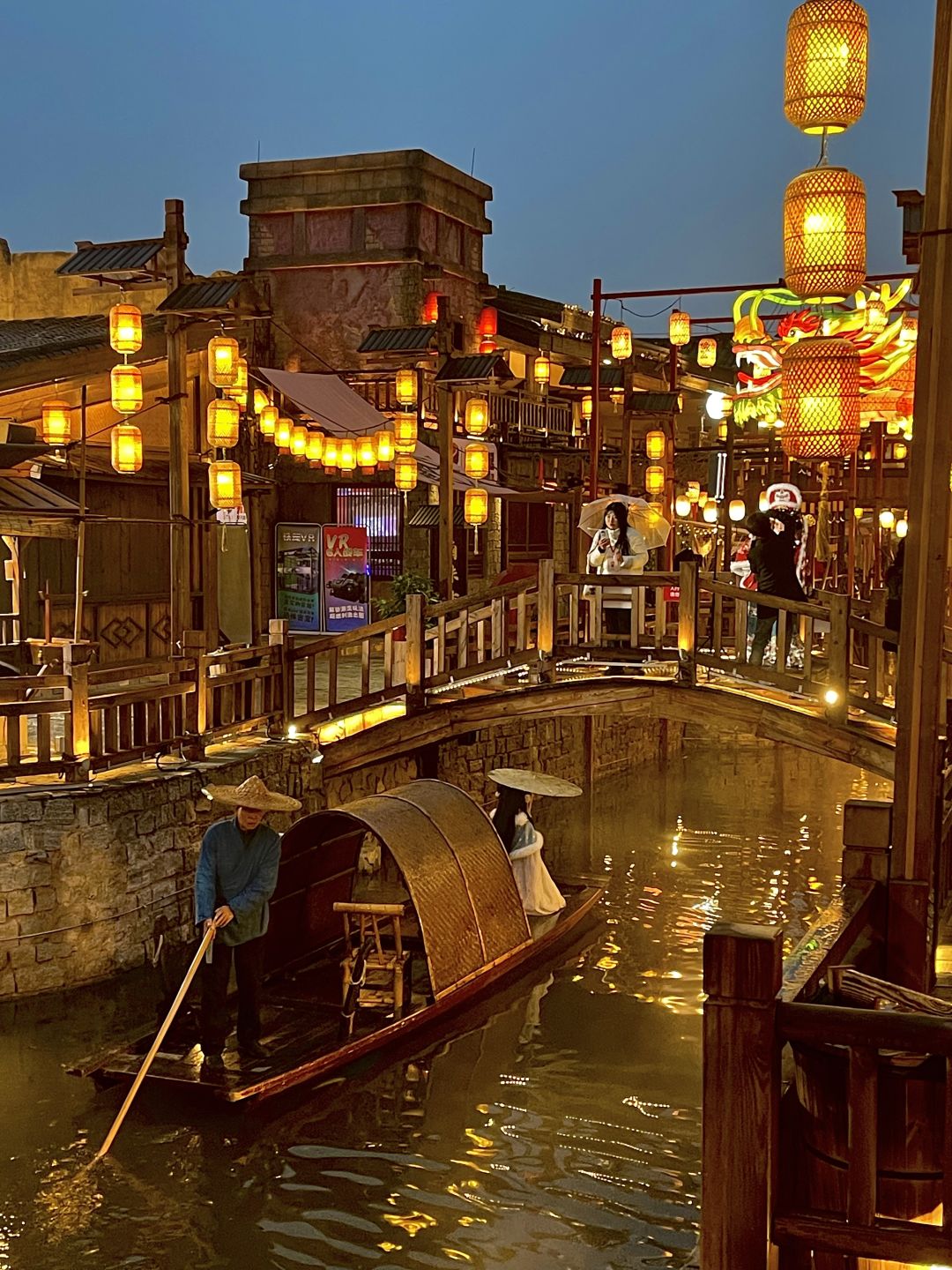 Changsha-Come to Hengyang Temple Fair Culture Food Street, there are many wonderful intangible cultural heritage programs!