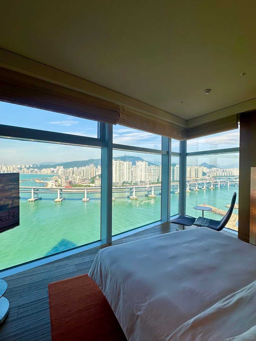 Busan/Jeju-Park Hyatt Busan Haeundae, breakfast is very rich, free upgrade to Executive Pier Suite