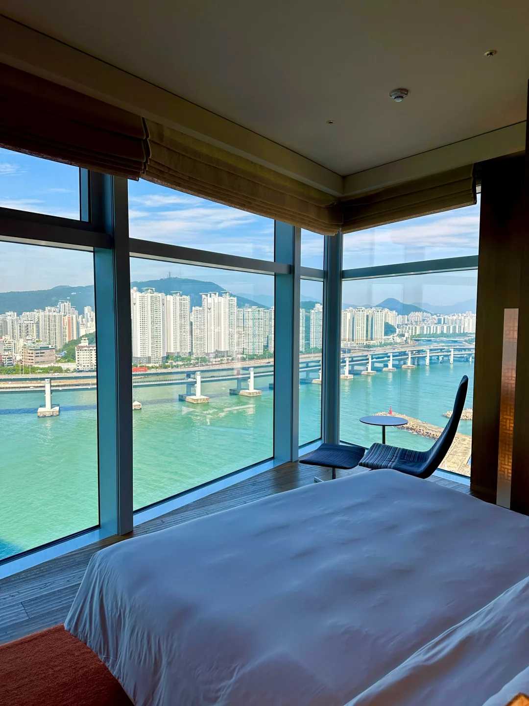 Busan/Jeju-Park Hyatt Busan Haeundae, breakfast is very rich, free upgrade to Executive Pier Suite