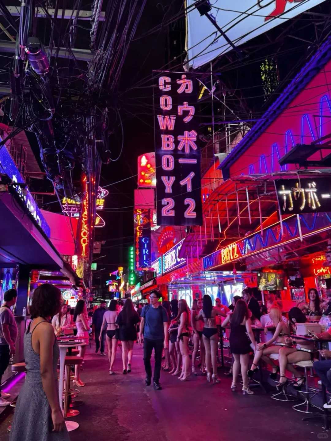 Bangkok-Soi Cowboy, a red-light district in Sukhumvit, Bangkok, is not open to young people under 18 years old