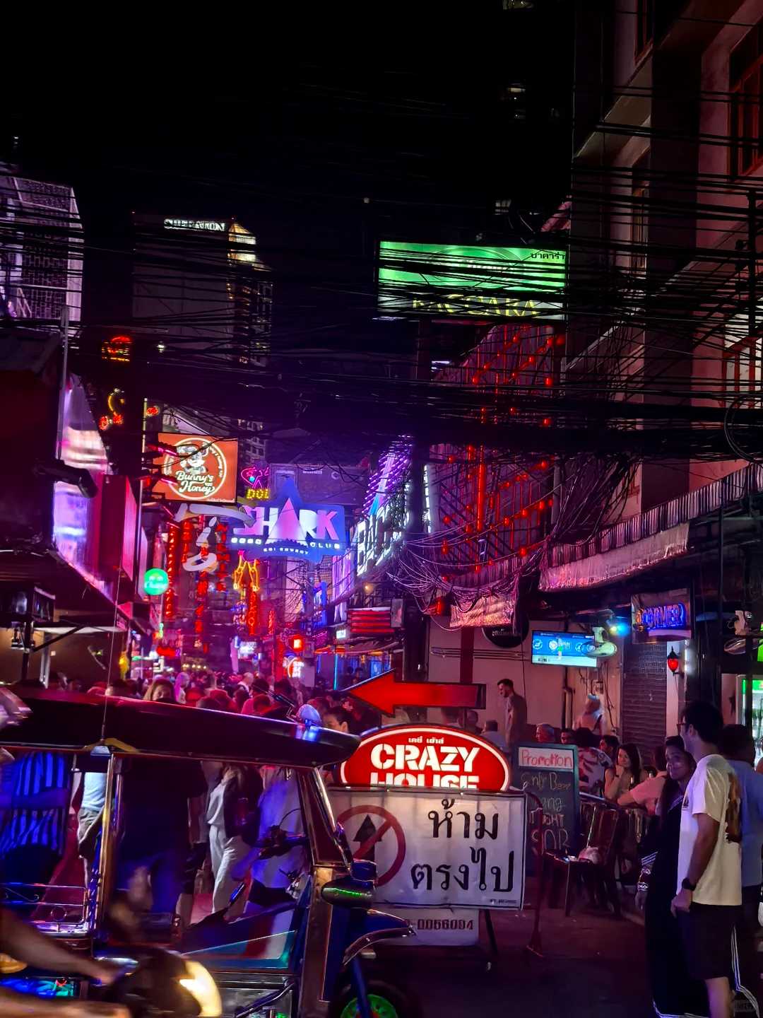 Bangkok-Soi Cowboy, a red-light district in Sukhumvit, Bangkok, is not open to young people under 18 years old