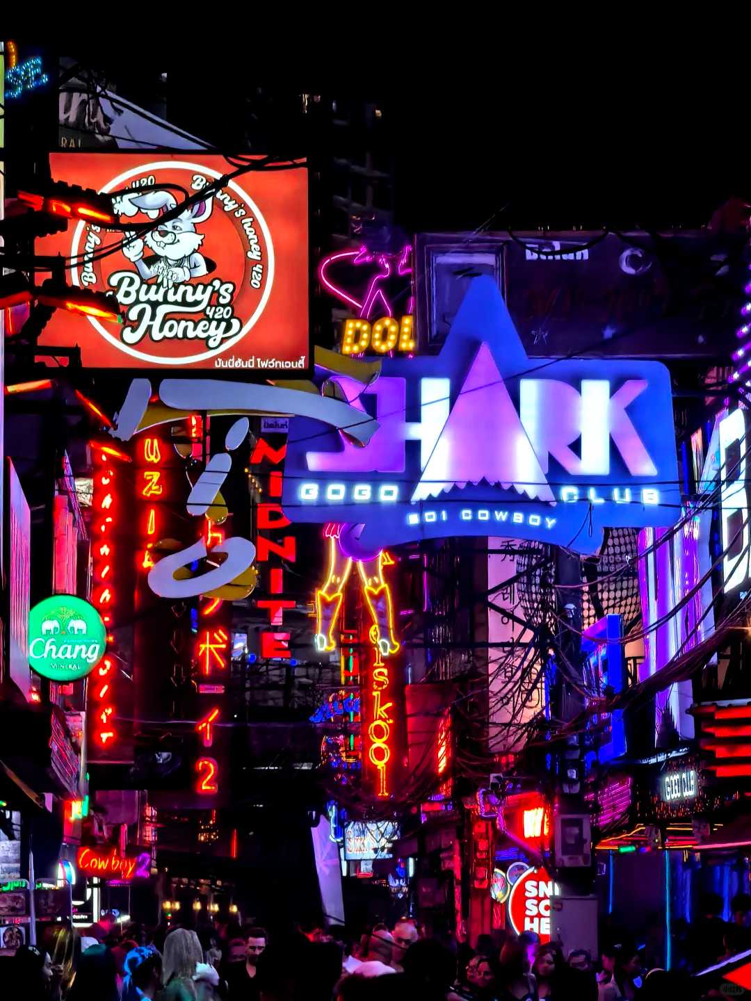Bangkok-Soi Cowboy, a red-light district in Sukhumvit, Bangkok, is not open to young people under 18 years old