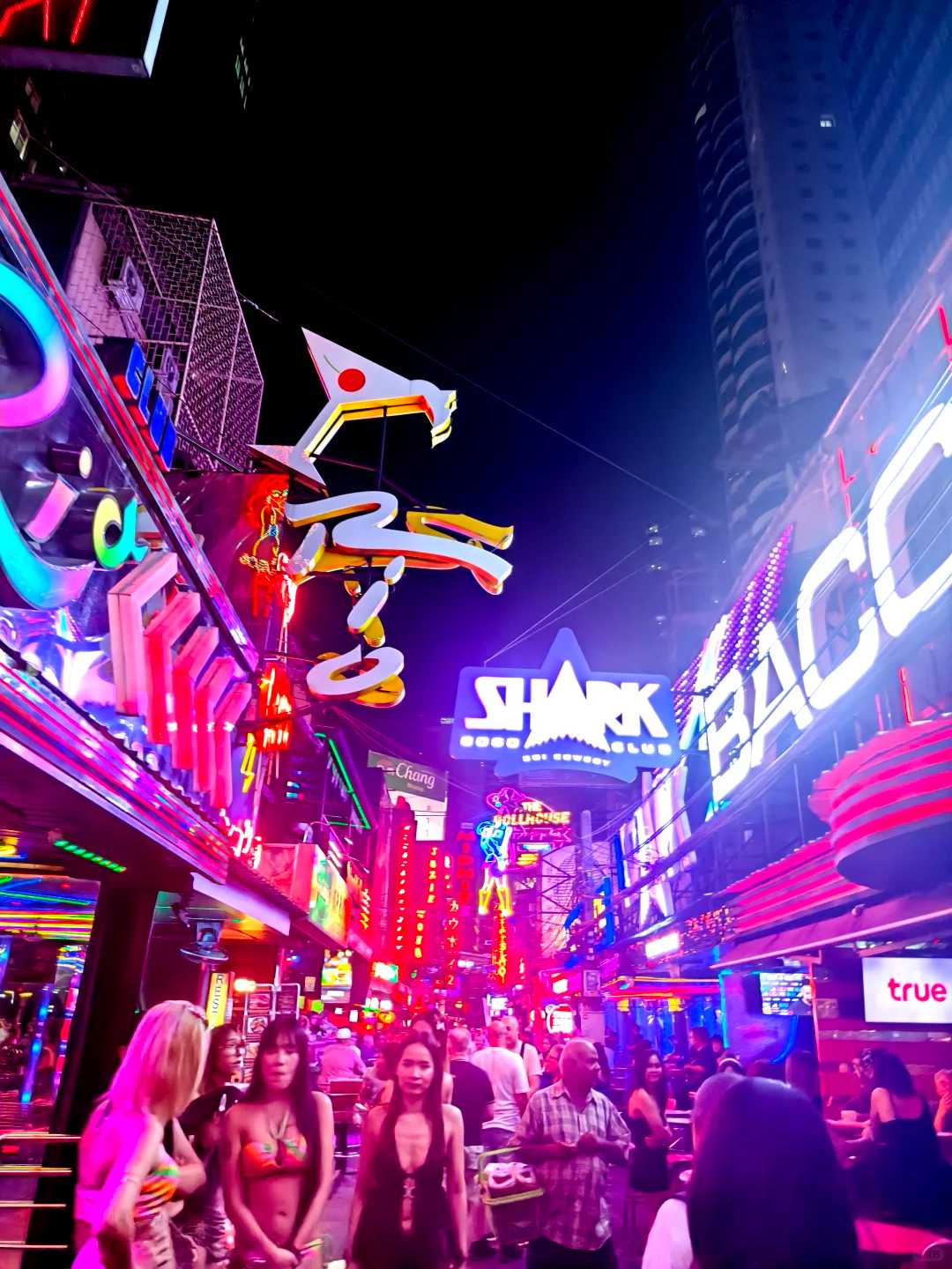 Bangkok-Soi Cowboy, a red-light district in Sukhumvit, Bangkok, is not open to young people under 18 years old