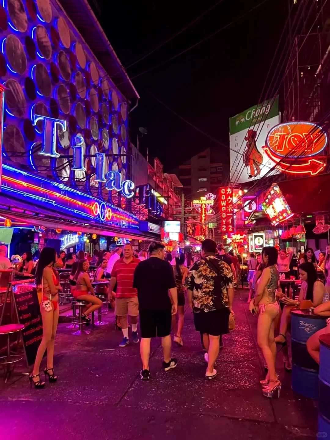 Bangkok-Soi Cowboy, a red-light district in Sukhumvit, Bangkok, is not open to young people under 18 years old