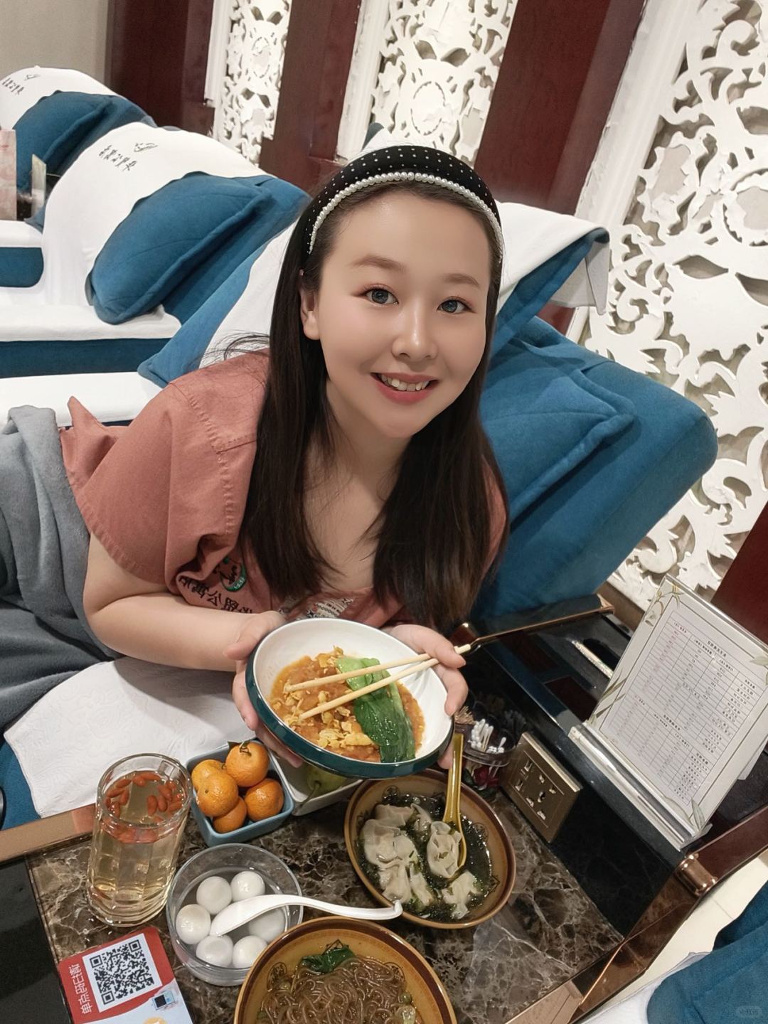 Beijing/Tianjin-Beijing Guomao Liangzi Foot Massage Spa, you can enjoy free snacks and drinks during the massage