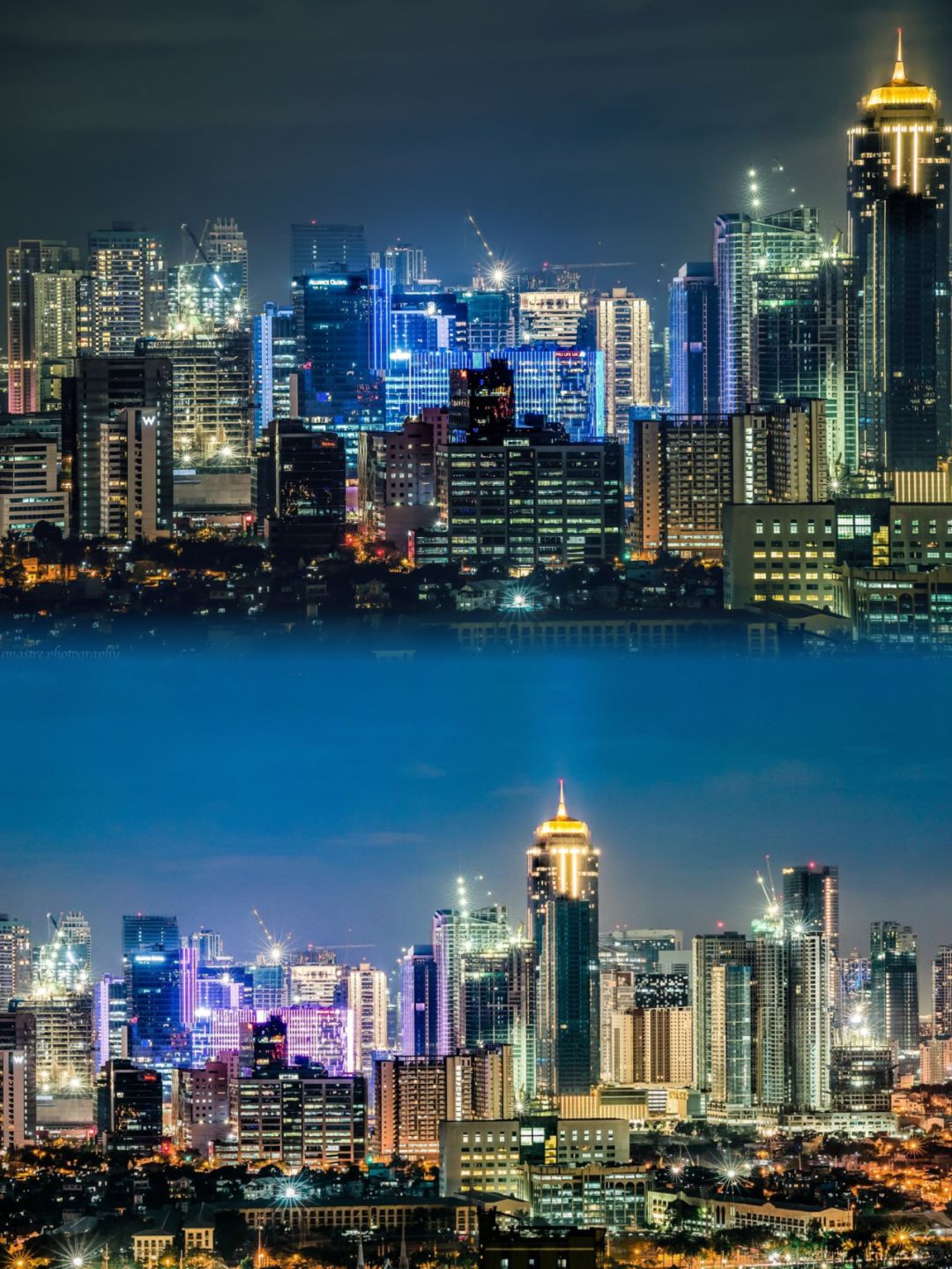 Manila/Luzon-Enjoy the luxury of overlooking the Manila skyline at The Peak Bar on the 62nd floor of Grand Hyatt BGC