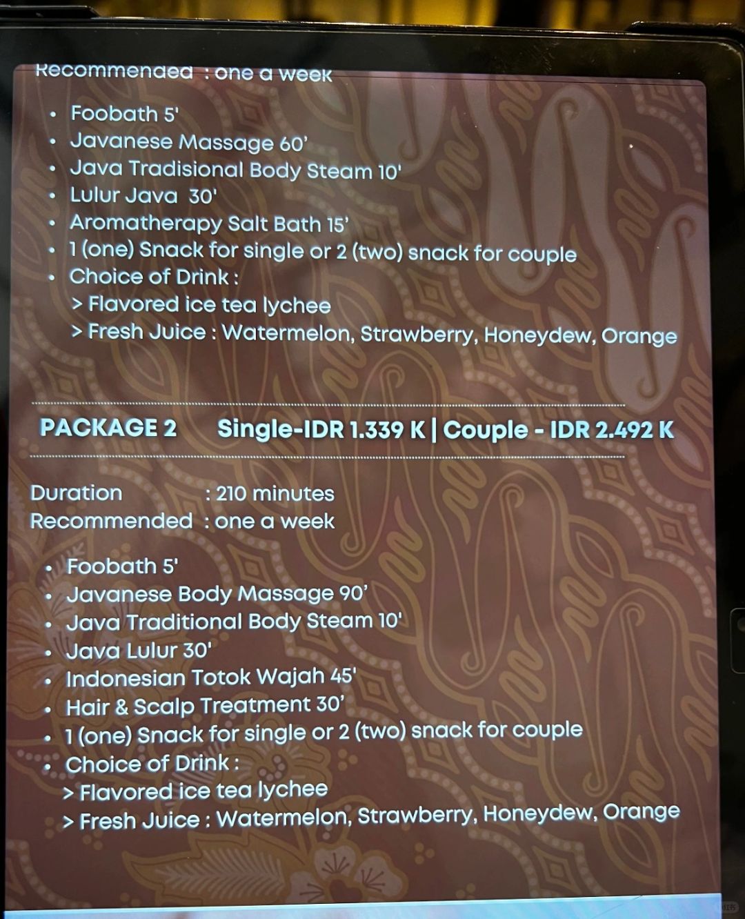 Jakarta-GAYA massage in Jakarta is not to be missed, it is the most anticipated SPA.