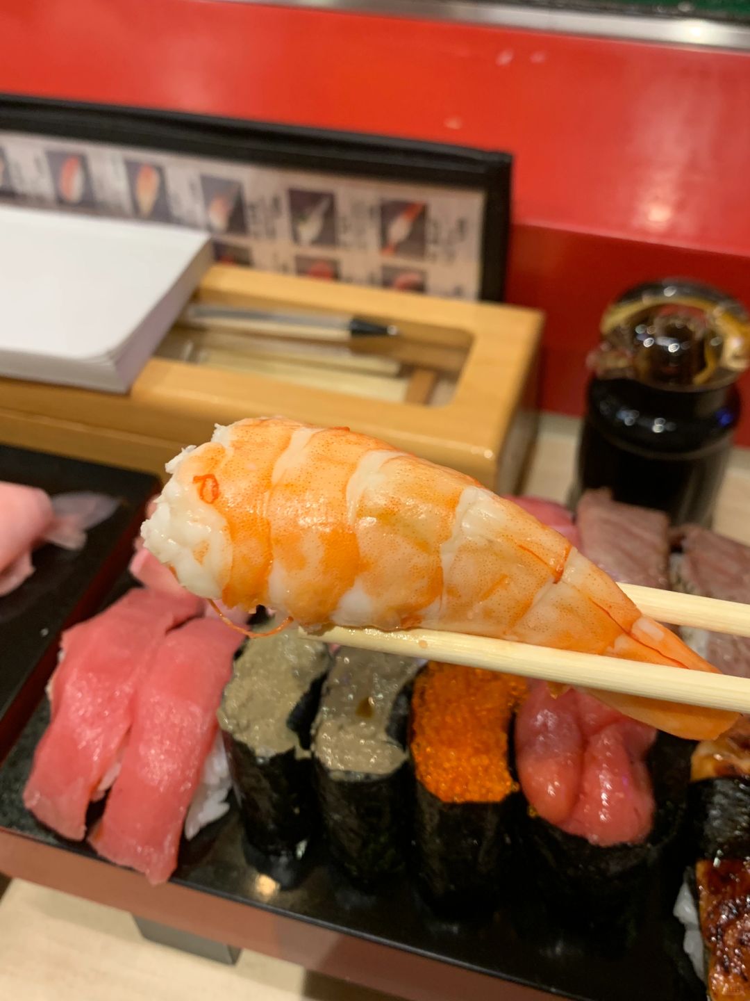 Osaka-Sakae Sushi Restaurant in Osaka, where I have been eating Japanese sushi for 7 years