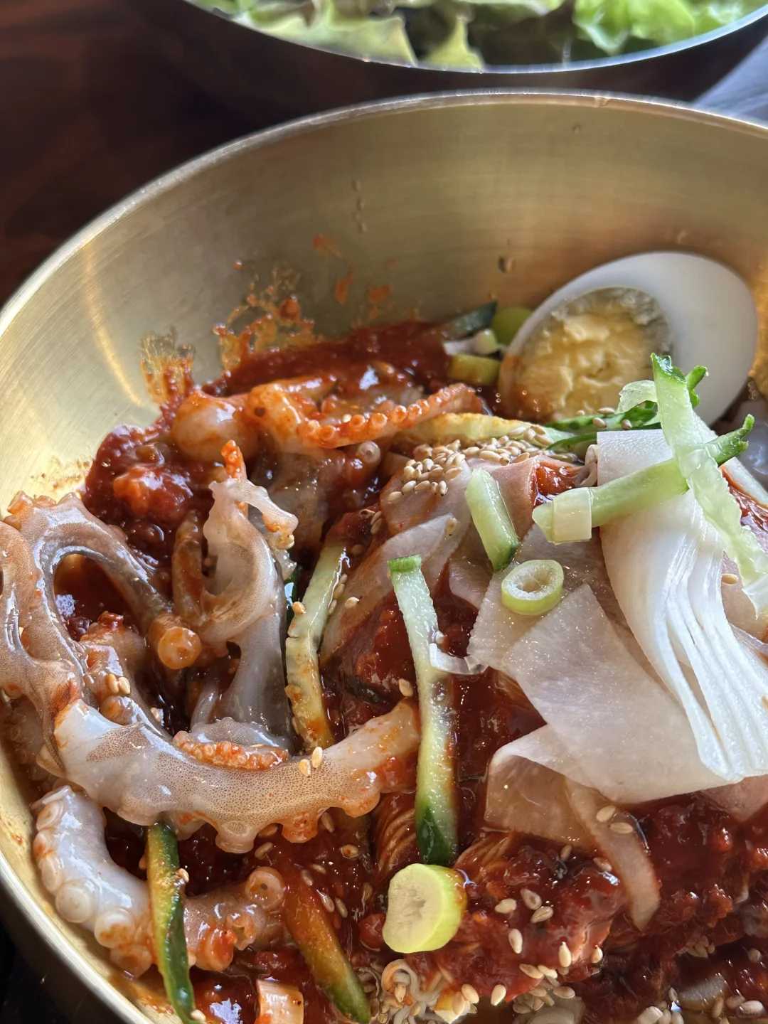 Busan/Jeju-Busan 돈독 restaurant, experience seaside barbecue + live octopus cold noodles + beautiful sunset