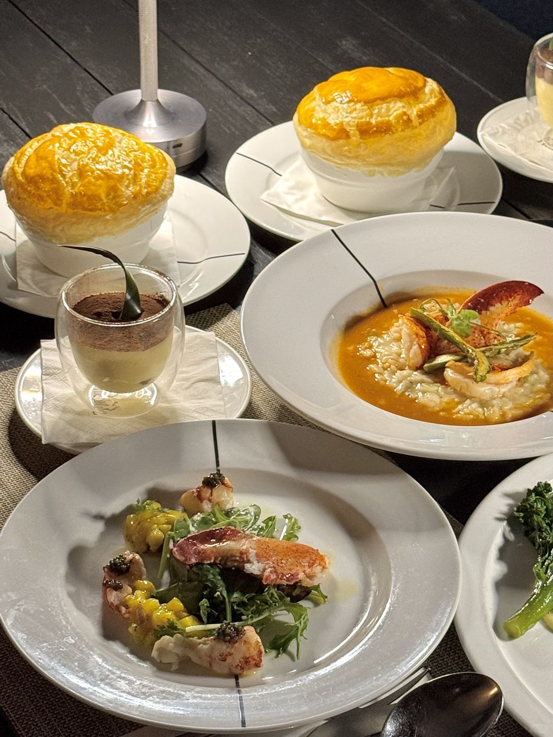 Hong kong-Paper Moon Restaurant in Tsim Sha Tsui, with floor-to-ceiling windows overlooking the Victoria Harbour