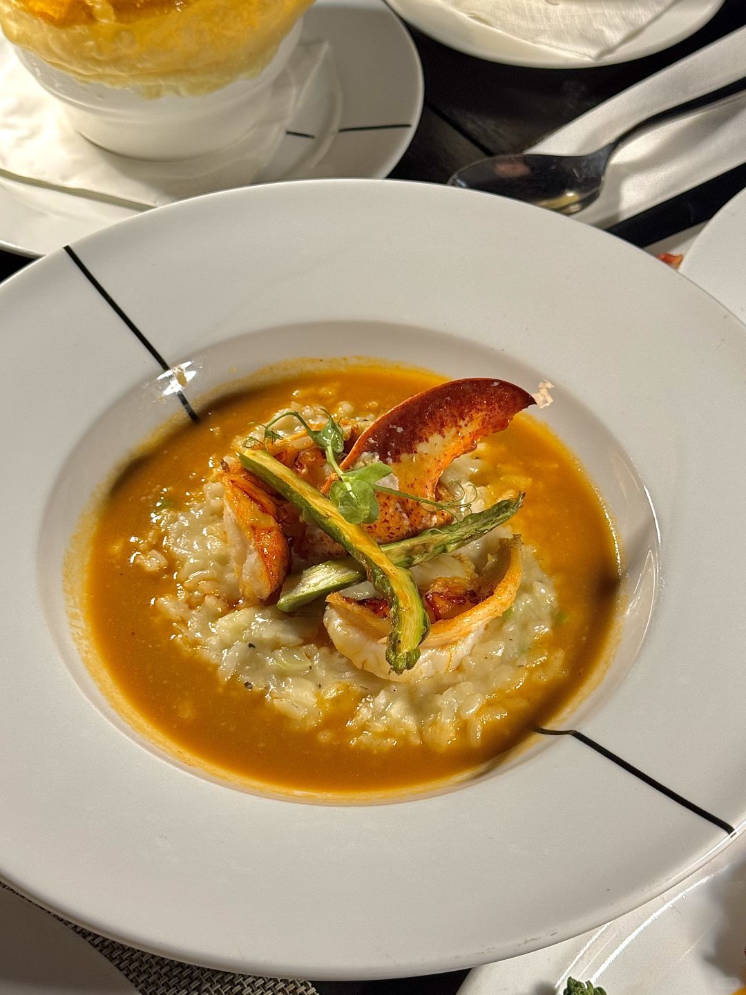 Hong kong-Paper Moon Restaurant in Tsim Sha Tsui, with floor-to-ceiling windows overlooking the Victoria Harbour