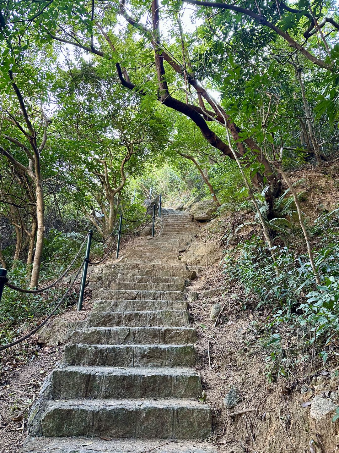 Macao-Macau Seac Pai Wan Country Park, the whole journey is about 12 kilometers and takes about 3 and a half hours