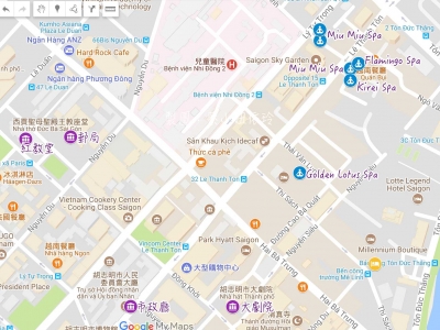 Flamingo Spa in Ho Chi Minh City, a massage parlor highly rated on Google