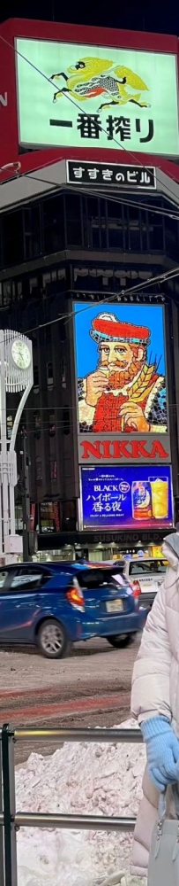 Hokkaido Susukino Crossroads, Tanukikoji Shopping Street and Odori Park Travel Notes