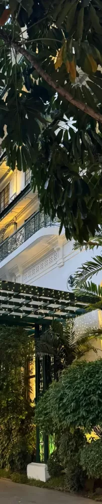 Manila Grand Hotel, a century-old hotel founded in 1912, with wooden luxury