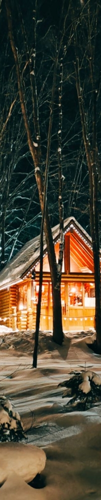 Hokkaido Forest Fairy Terrace, it really looks like a fairy tale world when it snows
