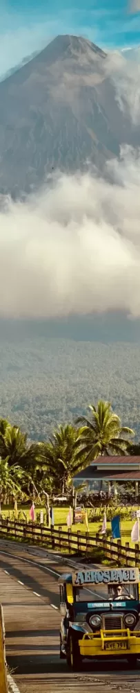 Travel guide to Mayon Volcano in Manila, Philippines, beautiful natural scenery