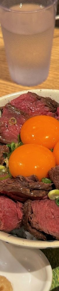 Okinawa Torii and Egg Specialty Restaurant, Recommended Raw Egg Beef Rice Bowl
