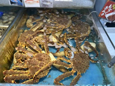 Daiichi Makishi Public Market. How can you not eat the freshest seafood when you come to Okinawa?