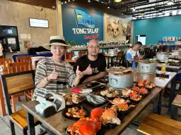 The best seafood buffet in Krabi, ?Tongtalay Seafood Buffet