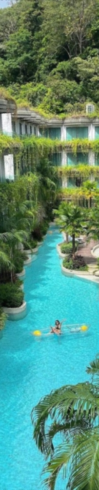 Panwaburi Beachfront Resort Hotel, Phuket, beachfront private pool room facing the sea
