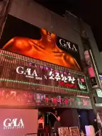 Gala Bar club in Shinsaibashi, Osaka, drink and watch performances on the third floor