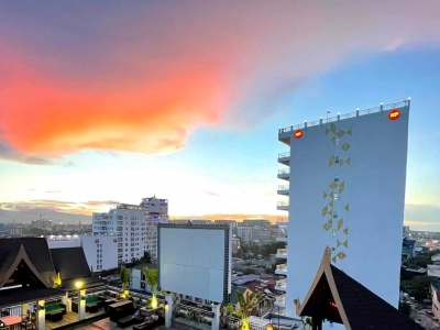 Beautiful sunset yesterday in Angeles City