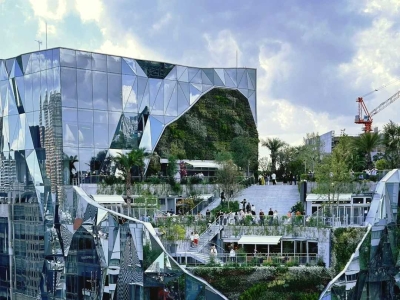 Harakado, Shopping mall with 9 floors above ground and 3 floors underground, in Harajuku, Japan