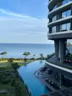 ?Parnas Hotel in Seogwipo, Jeju Island has an infinity pool by the sea