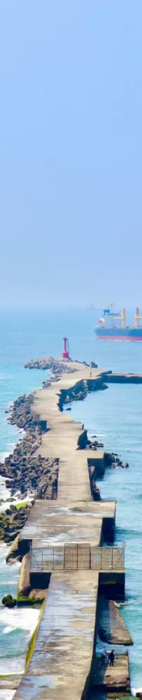 The first stop of Taiwan travel, Kaohsiung (Takao Port), Cijin is really beautiful