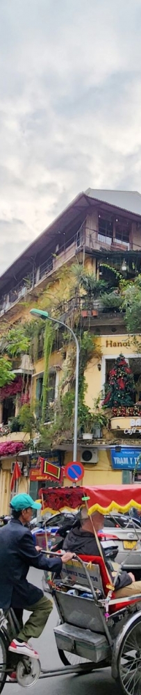 First time visiting Hanoi, stayed in the Old Quarter, very crowded and chaotic